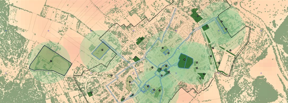Proposta de xarxa de refugis climàtics de Sineu